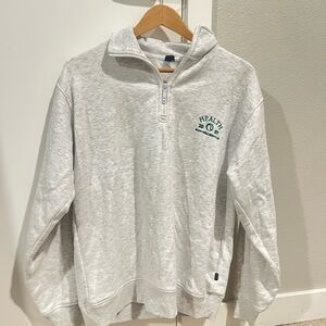 Vintagey Cotton On Half Zip (Health & Wellness Line)